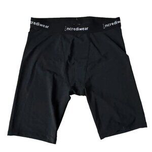 Incrediwear Mens XL Base Layer Circulation Short Black Under wear Compression